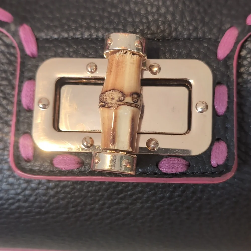 Montana West Black and Pink Crossbody Bag - Picture 5 of 9